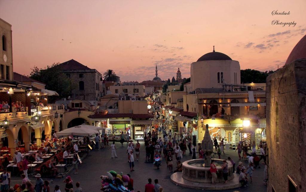 Galini Apartments Old Town Rhodes City Buitenkant foto